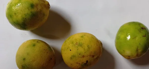 Fresh Lemon Contains Lot Vitamin Which Good Our Body — Fotografia de Stock