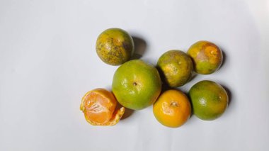 sweet orange with white background