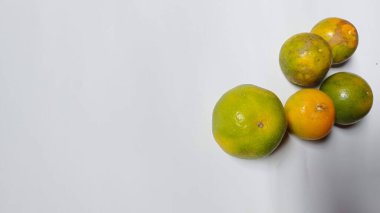 sweet orange with white background