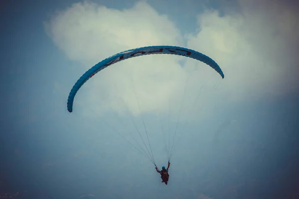 Babadag Fethiye Mugla Turkey September 2021 Paragliding Take Offs Babadag — стоковое фото