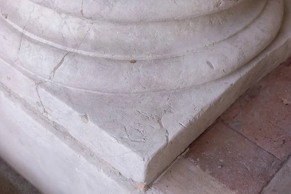 Restoration Ancient Italian Structure Patterns Columns — ストック写真