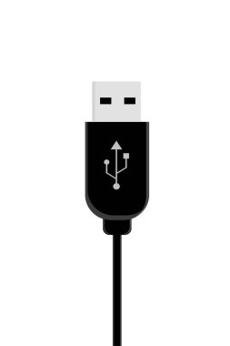 Bilgisayar veya dizüstü bilgisayar için bir usb girdi kablosu
