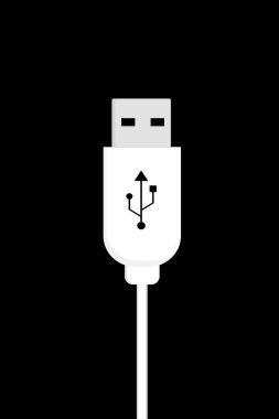 Bilgisayar veya dizüstü bilgisayar için bir usb girdi kablosu