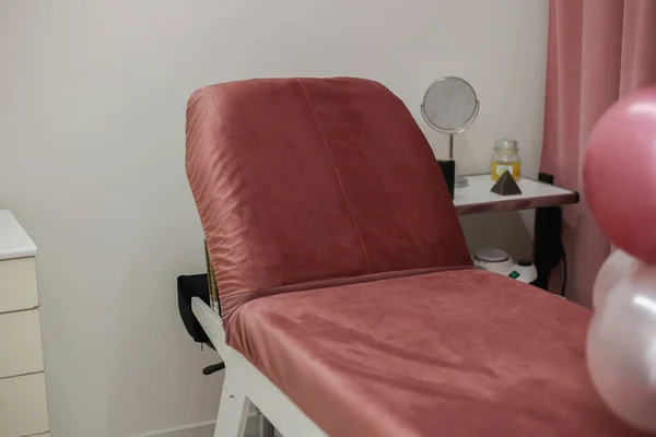 Soft Comfortable Chair Business Beauty Salon — Stockfoto