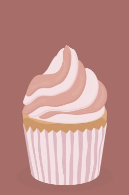 Güzel kakaolu kek. Tatil tatlısı için.