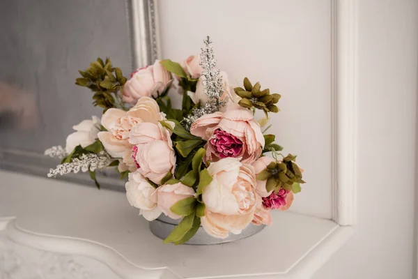 Bouquet Beautiful Flowers Room — Stockfoto