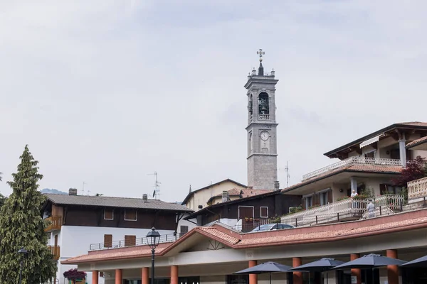 Hermosa Ciudad Bergamo Italia Edificios —  Fotos de Stock