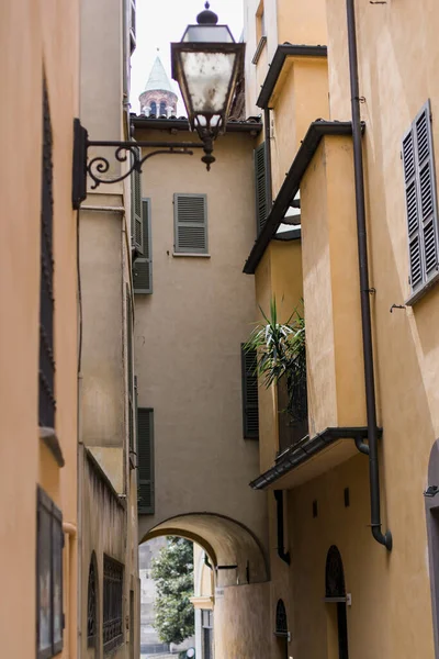 Schöne Straßenarchitektur Italien Die Stadt Cremonia Milan Rom — Stockfoto