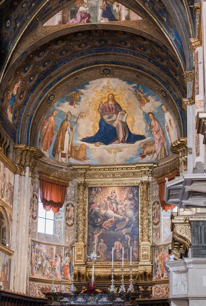 Bel Intérieur Ancien Une Église Catholique Italie — Photo