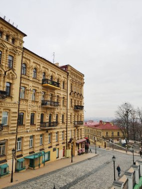Eski bir kasaba olan Kyiv podil güzel bir mimariye ev sahipliği yapıyor.