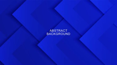 Geometric background with square design in blue gradient colors
