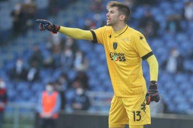 ROME, Italy - 06.01.2022: G.VICARIO (EMP) in action during the Italian Serie A football match between SS LAZIO VS EMPOLI at Olympic stadium in Rome
