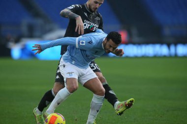 ROME, Italy - 06.01.2022: PEDRO (LAZIO) in action during the Italian Serie A football match between SS LAZIO VS EMPOLI at Olympic stadium in Rome