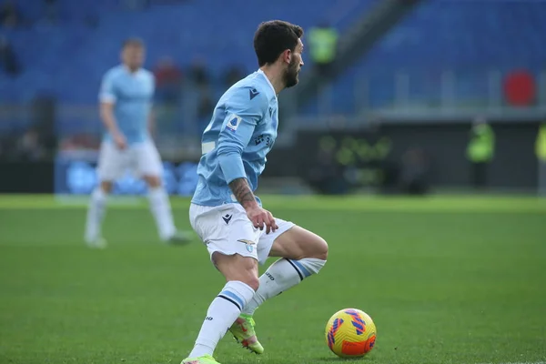 Rome Italy 2022 Action Italian Serie Football Match Lazio Empoli — Foto Stock