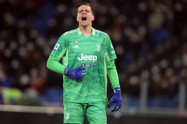 ROME, Italy - 09.01.2022:  W. SZCZESNY (JU) in action during the Italian Serie A football match between SS AS ROMA VS SS FC JUVENTUS at Olympic stadium in Rome