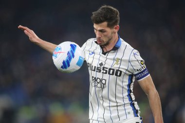 ROME, İtalya - 05.03.2022: İtalyan Serisi sırasında FREULER (ATA) Roma Olimpiyat Stadyumu 'nda SS AS ROMA - S ATALANTA arasında oynanan futbol maçı