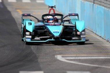 Roma, İtalya - 10.04 2022: Mitch Evans Jaguar TCS Racing ABB ForMULA E, FIA WORLD CHAMPIONSHIP 2022 ROME E-PRIX RACE