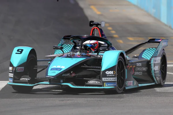 Roma, İtalya - 10.04 2022: Mitch Evans Jaguar TCS Racing ABB ForMULA E, FIA WORLD CHAMPIONSHIP 2022 ROME E-PRIX RACE