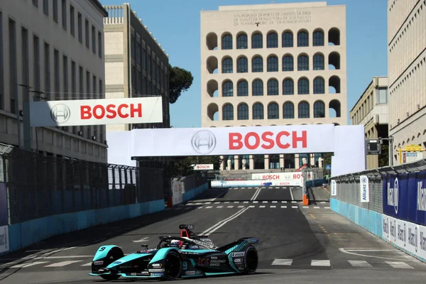 Rzym Włochy 2022 Mitch Evans Jaguar Tcs Racing Abb Formula — Zdjęcie stockowe