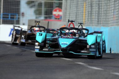 Roma, İtalya - 10.04 2022: Mitch Evans Jaguar TCS Racing ABB ForMULA E, FIA WORLD CHAMPIONSHIP 2022 ROME E-PRIX RACE