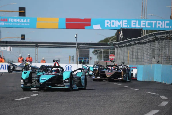 Рим Италия 2022 Митч Эванс Jaguar Tcs Racing Abb Formula — стоковое фото