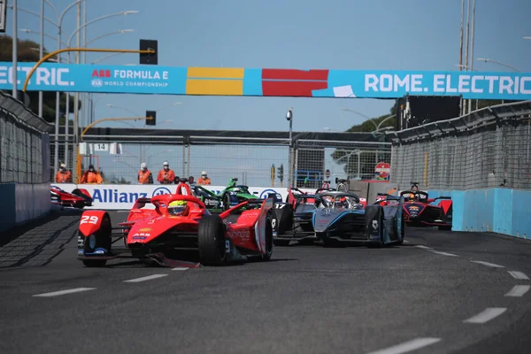 Roma Italia 2022 Alessandro Sims Mahindra Racing Abb Formula Campeonato — Foto de Stock