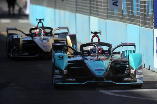 Roma, İtalya - 10.04 2022: Mitch Evans Jaguar TCS Racing ABB ForMULA E, FIA WORLD CHAMPIONSHIP 2022 ROME E-PRIX RACE