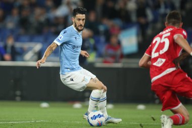 ROME, Italy - 07.05.2022: LUIS ALBERTO (LAZIO) score the goal (2-0) and celebrates during the Italian Serie A football match between SS LAZIO VS SAMPDORIA GENOA  at Olympic stadium in Rome.
