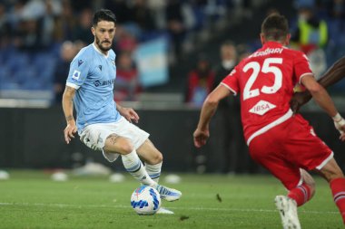ROME, Italy - 07.05.2022: LUIS ALBERTO (LAZIO) score the goal (2-0) and celebrates during the Italian Serie A football match between SS LAZIO VS SAMPDORIA GENOA  at Olympic stadium in Rome.
