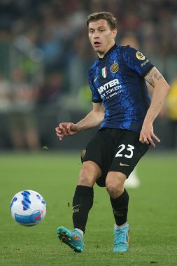 ROME, Italy - 11.05.2022:   in action during the football match Italy Cup Final 2022 Trophy  between FC JUVENTUS TURIN VS FC INTERNAZIONALE MILAN  at Olympic stadium in Rome
