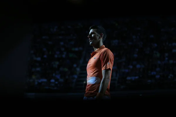 Rome Italy 2022 Novak Djokovic Srb Play Game Casper Ruud — Foto de Stock