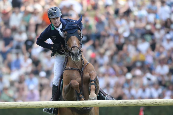 Ρωμη Ιταλία 2022 Denis Lynch Irl Ride Horse Μπρούκλιν Heights — Φωτογραφία Αρχείου