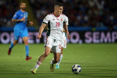ROME, İtalya - 07.06.2022: UEFA Milletler Ligi 2023 UEFA Ligi 'nde oynanan maçta İtalya, Hungary ile Cesena' da oynanan Orogel Stadyumu-Dino Manuzzi maçı sırasında, 07 Haziran 2022.