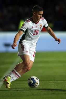 ROME, İtalya - 07.06.2022: UEFA Milletler Ligi 2023 UEFA Ligi 'nde oynanan maçta İtalya, Hungary ile Cesena' da oynanan Orogel Stadyumu-Dino Manuzzi maçı sırasında, 07 Haziran 2022.