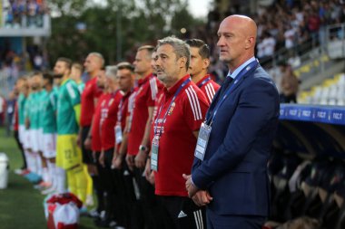 ROME, İtalya - 07.06.2022: MARCO ROSSI (HUN) UEFA Milletler Ligi 2023 milli maçında İtalya ile Hungary arasındaki maç sırasında Cesena 'daki Orogel Stadyumu-Dino Manuzzi maçı, 07 Haziran 2022.