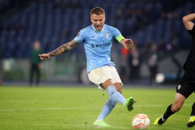 Roma, İtalya 13.10.2022: UEFA Avrupa Ligi 2022 / 2023 Grup f, 4. gün, S.S. Lazio Sturm Graz 'a karşı Roma Olimpiyat Stadyumu, 13 Ekim 2022