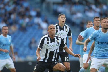 Roma, İtalya 16.10.2022: Udinese 'li Roberto Pereyra, 16 Ekim 2022' de İtalya 'nın başkenti Roma' da SS Lazio ile Udinese Calcio arasında oynanan Serie A karşılaşmasında görev aldı..