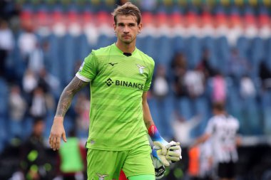 Roma, İtalya 16.10.2022: Lazio Provası, 16 Ekim 2022 'de İtalya' nın başkenti Roma 'da oynanan Serie A karşılaşmasının sonunda SS Lazio ile Udinese Calcio arasında oynanan karşılaşmada taraftarları karşıladı..