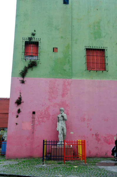 Caminito Street Boca One Most Visited Attractions Buenos Aires Argentina — Stockfoto