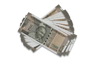 500 Rupees Indian currency notes