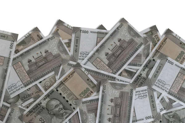 500 Rupees Indian Currency Notes — Stock Photo, Image