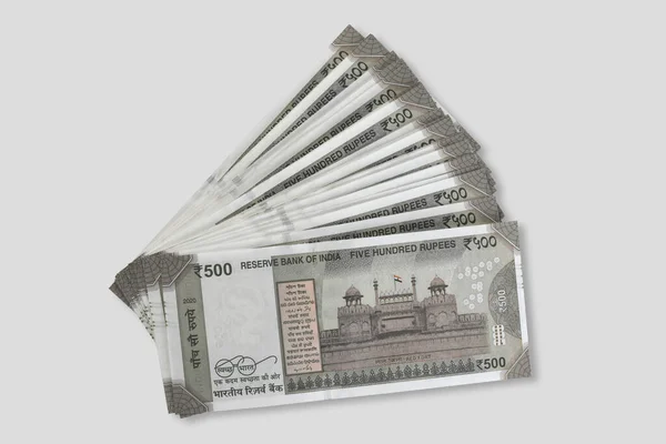 500 Rupees Indian Currency Notes — ストック写真