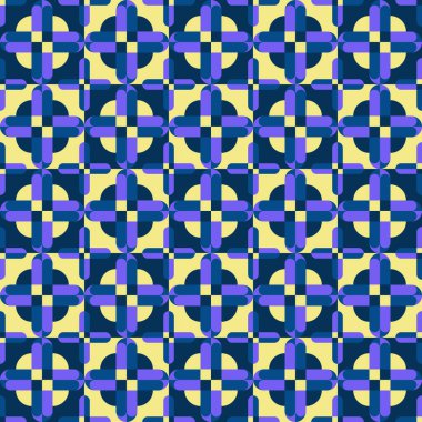 Örneklerin seçenekleri renk paleti ve desenli klasik dikişsiz desen tasarımı