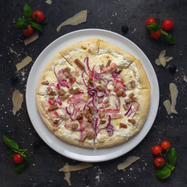 Top down shoot in restaurant, High quality photo