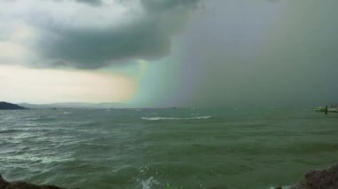 Lake Before The Storm - High quality 4k footage