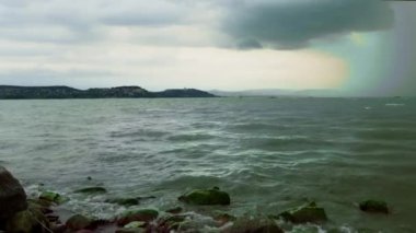 Lake Before The Storm - High quality 4k footage