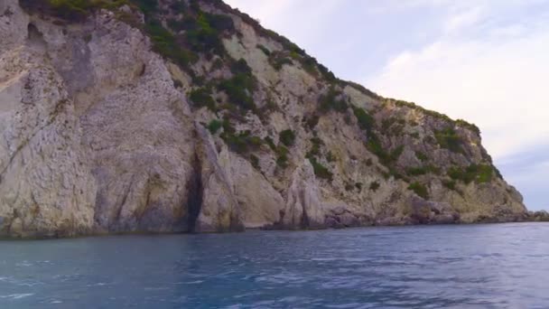 Zakynthos Navagio Bay Shipfreck Кадри Високої Якості — стокове відео