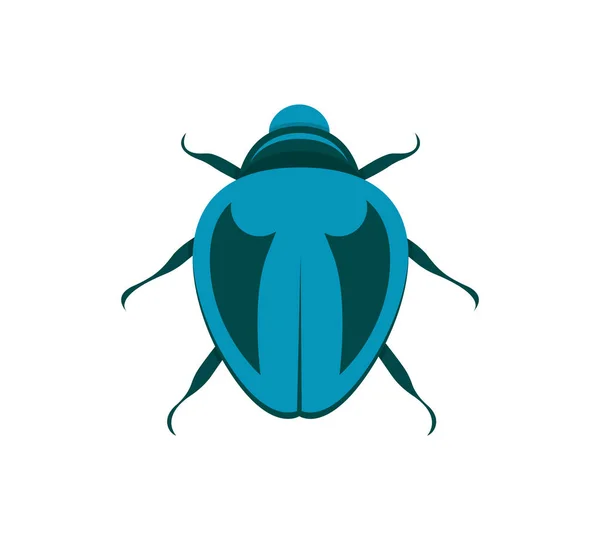 Bug vector icon for web design isolated on white background. Bug and Insect set in cartoon style. — Stock Vector