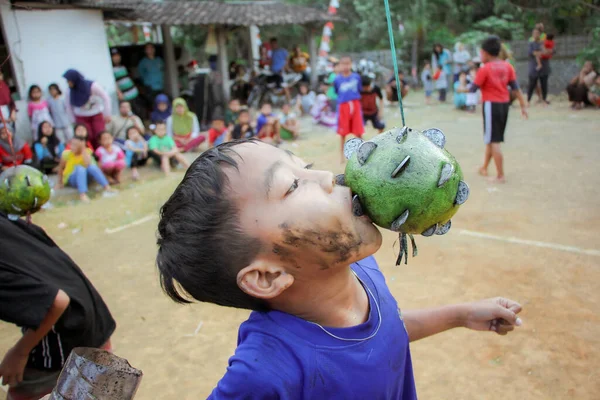 Madiun East Java Indonesia August 2020 August Independence Day Republic — ストック写真