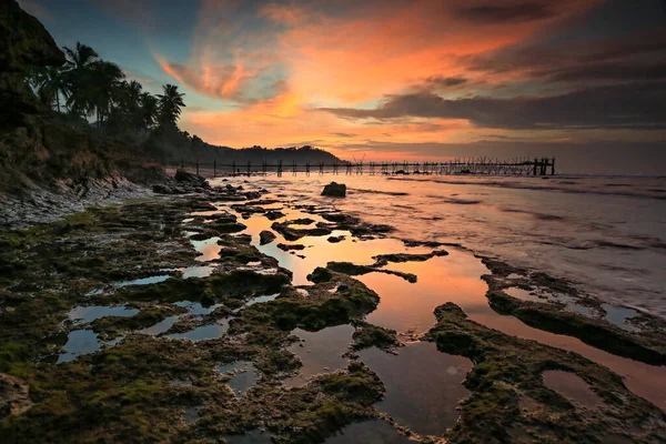 Мадиун Восточная Ява Индонезия Июля 2022 Года Дневное Движение Городе — стоковое фото
